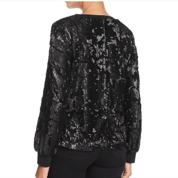 Le Gali Sequined Velvet Top - Picture 2 of 7